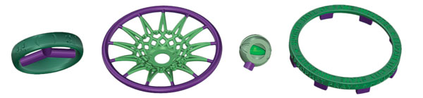 Components with Sprues