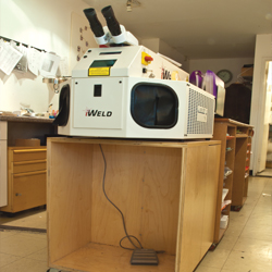 Elizabeth Garvin’s Laser Welder