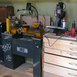Gregoré Morin’s Lathe and Mill