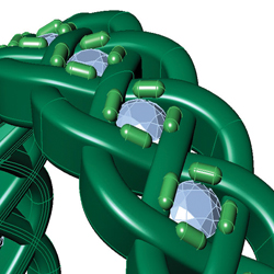 Celtic Knot Setting with Additional Material