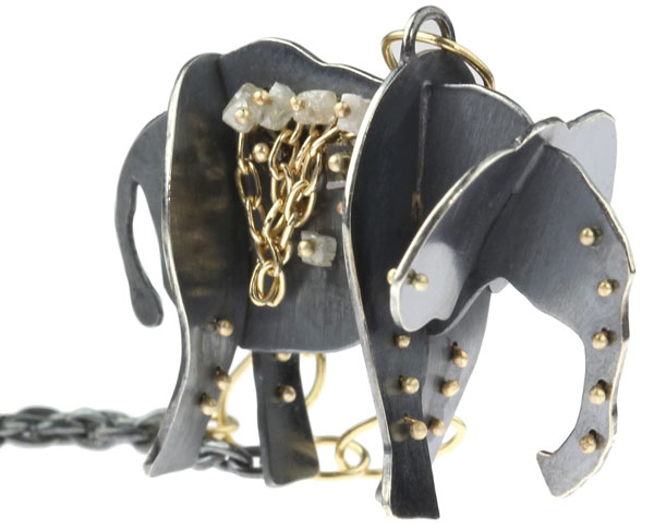 Elephant Pendant by Sarah McGuire