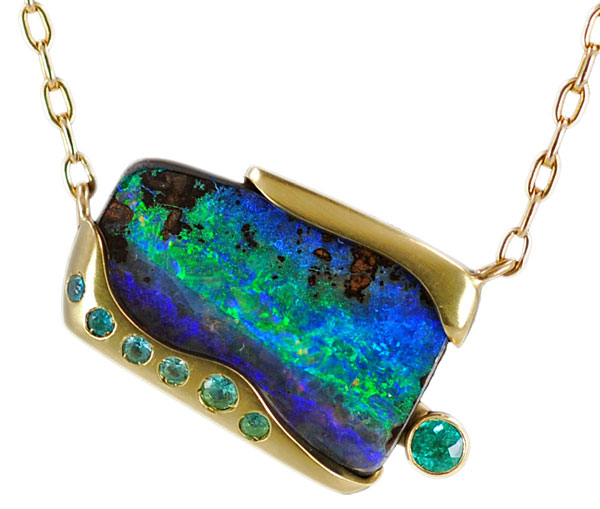 Flowing Colors pendant by Evan deJonghe
