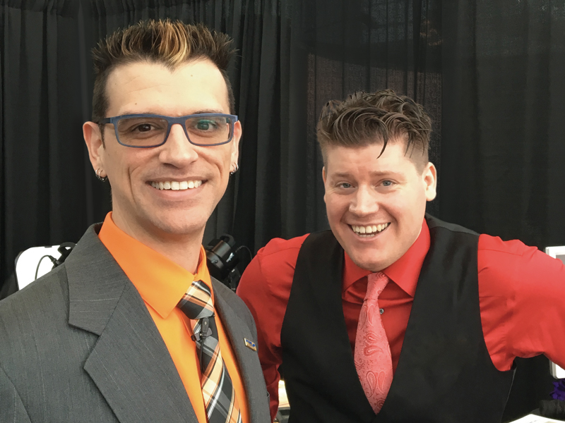 Matt Perosi and George Blair IV of the Jewelers Equity Alliance